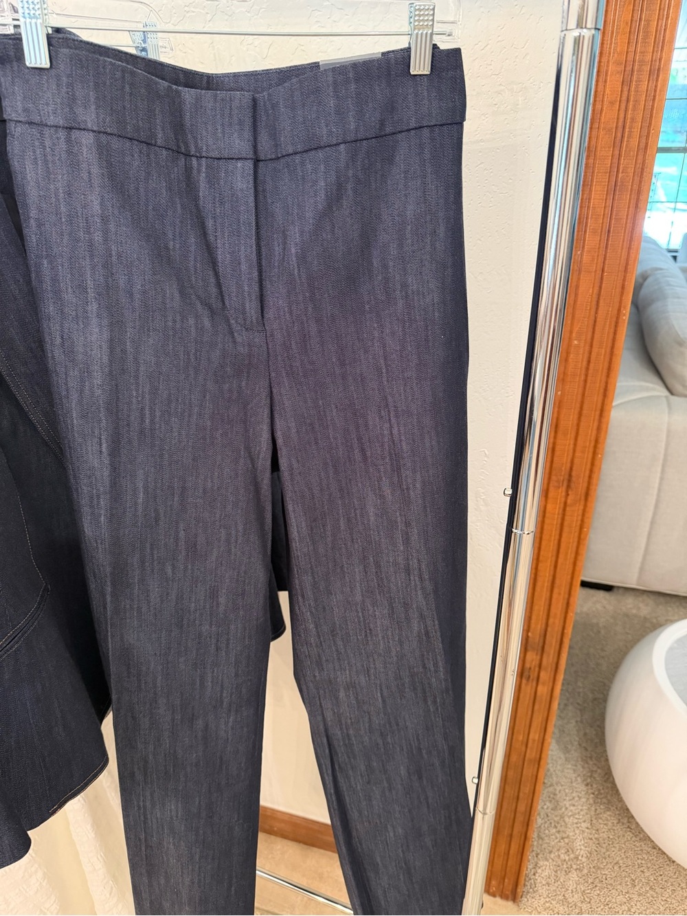 Talbots Straight-Leg Jeans in Dark Wash